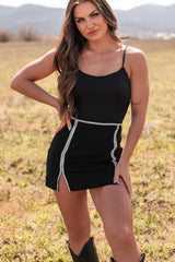 Cool Instincts Strappy Bramisuit (Black)
