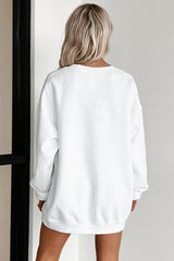 "More Baguettes" Graphic Sweatshirt (White)