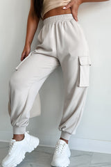 DOORBUSTER Forever A Homebody Cargo Joggers (Light Tan)