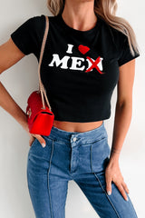 "I Love Me" Graphic Tee (Black)