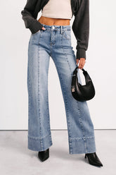 Mariana Flared Tummy Control Risen Jeans (Medium)