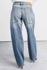 Kella Mid Rise Baggy Cello Jeans (Medium)