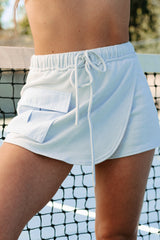 Life's Victories Cargo Pocket Skort (Light Blue)