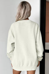 "Still Getting Presents" Graphic Sweatshirt (Pale Sage)