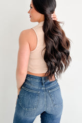 Polished Comfort Two-Piece Mini Skort Set (Taupe)