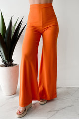 Boundless Ambition High Waist Pants (Orange)