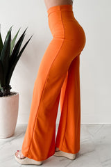 Boundless Ambition High Waist Pants (Orange)