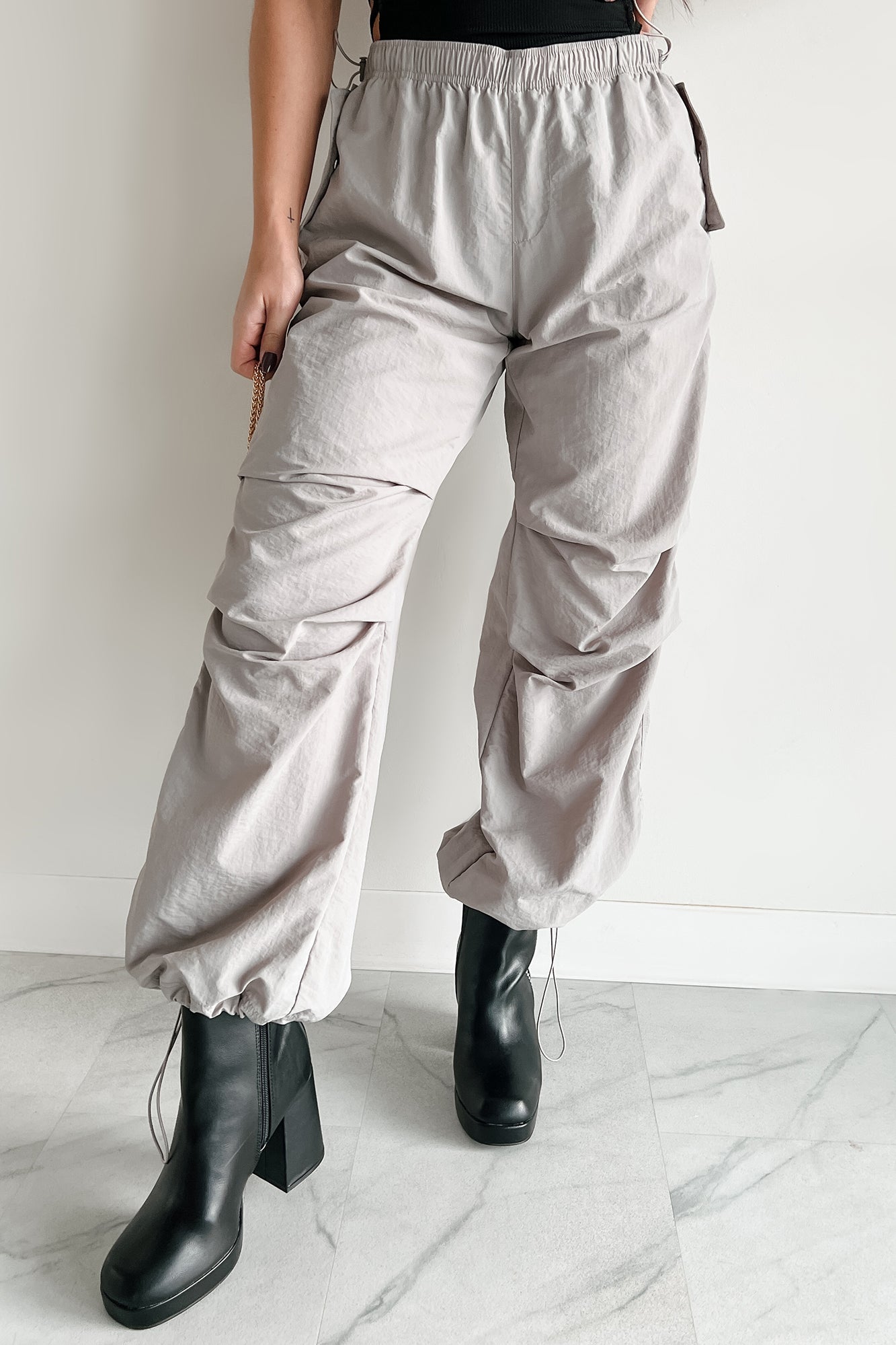 Gibbs Nylon Parachute Pants (Grey)