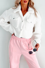 Be Seeing You Soon Teddy Jacket (Ivory)