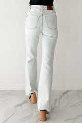 Paul Distressed Judy Blue Straight Leg Jeans (Light)