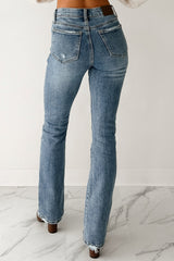 Lara Saige Denim Tummy Control Slim Bootcut Jeans (Medium)