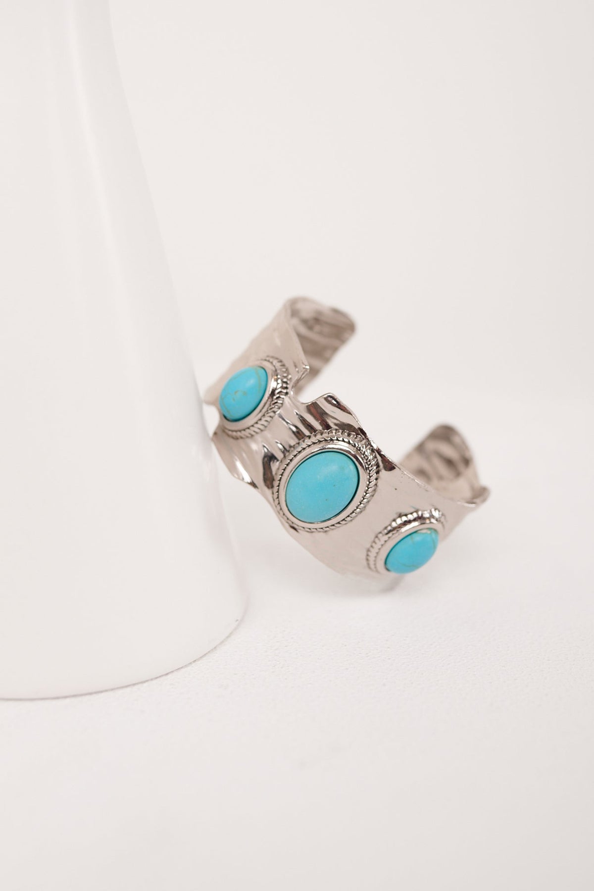 Golden Hour Rodeo Cuff Bracelet (Silver)