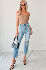 Delphine Distressed Straight Leg Cello Jeans (Light)
