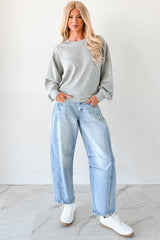 Call It A Day Classic Crewneck Sweatshirt (Grey)