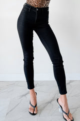 Rogue High Rise Super Skinny Cello Jeans (Black)