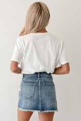 Change For Good Floral Beaded T-Shirt (White)