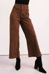 My Cup Of Tea Corduroy Pants (Mocha Mousse)