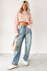 Ardin Mid Rise Barrel Cello Jeans (Medium)